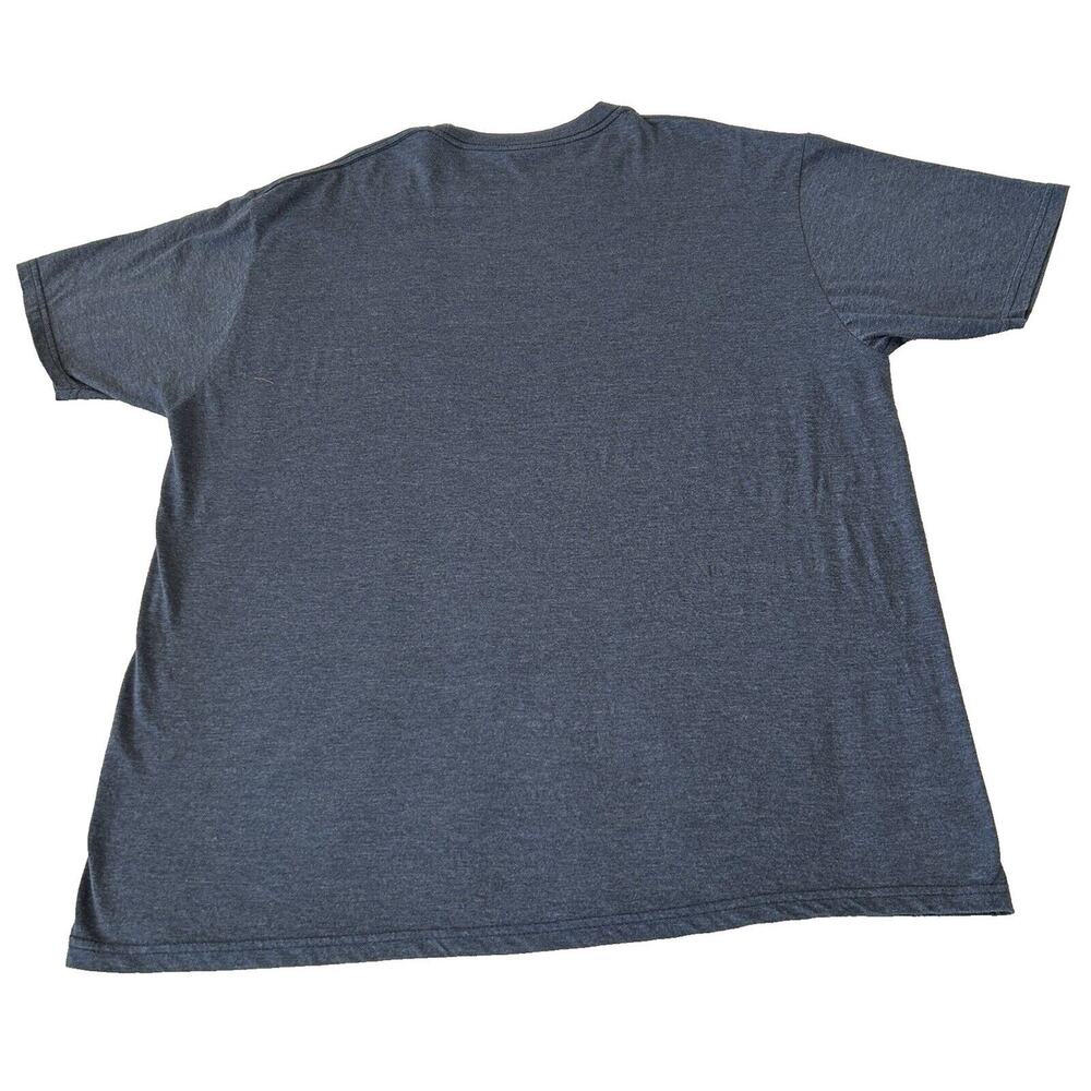 Donald Duck Disney Adult T-Shirt Gray XXL Super Mad Jumping Donald Cotton Blend - Picture 2 of 6